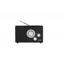 Radijo imtuvas ELTRA Nightingale USB/BT juodas