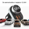 Laisvų rankų rinkinys Awei C-843 Bluetooth 5.0 su FM siųstuvu, USB ir USB-C jungtimis