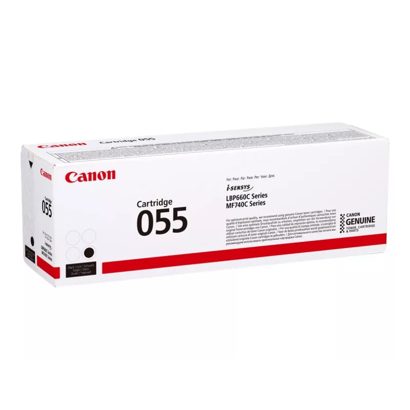 Originalus Canon 055 juodos spalvos kasetė