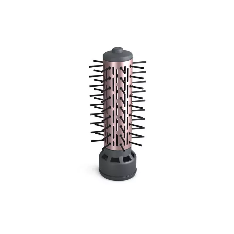 Karšto oro šukų volas Philips 7000 serijos BHA735/00 — 1000 W, 3 temperatūros nustatymai, 3–5 cm šepetys, 1,8 m laidas, rožinė