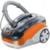 Cikloninis dulkių siurblys THOMAS Aqua + Pet & Family 1.8 L — sausas ir šlapias, 1700 W, oranžinis/pilkas