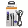 USB laidas Qoltec 52358 1,5 m USB C juodas USB 2.0 0,48 Gbit/s