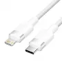 Lightning laidas Vention LALWH — 2 m, Lightning į USB-C, baltas