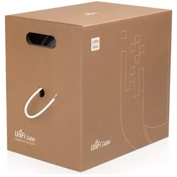 Tinklo kabelis Ubiquiti U-Cable-C6-CMP U/UTP Cat6 305m Baltas