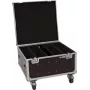 Transportinis dėklas Roadinger Flightcase PLL-480 4x LED – apsauginis dėklas 4 LED šviestuvams