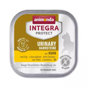 Šlapias kačių ėdalas animonda Integra Protect Grain Free Chicken 100 g – šlapimo takų priežiūrai, suaugusioms katėms