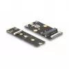 DeLOCK Converter M.2 Key B+M (vyriškas) į Mini PCIe lizdą su lanksčiu kabeliu