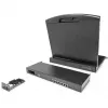 DIGITUS Professional DS-72216 - KVM jungiklis - 16 KVM prievadų - montuojamas į stelažą (DS-72216)