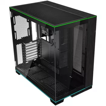 Lian Li O11DERGBX O11D EVO kompiuterio korpusas MIDI bokštas juodas RGB grūdintas stiklas