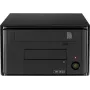 Inter-Tech MI-008 ITX korpusas - Mini-ITX - juodas - 4 cm - 27 cm - SFX (88881332)