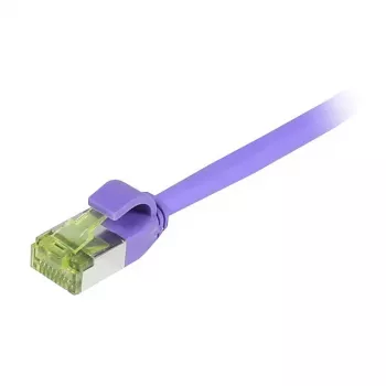 Synergy 21 pataisos laidas RJ45 CAT6A 500MHz violetinis S/FTP plonas apvalus