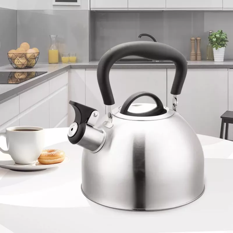Virdulys Maestro MR-1336 1,8 L, nerūdijančio plieno korpusas, juoda šalčiai atspari rankena