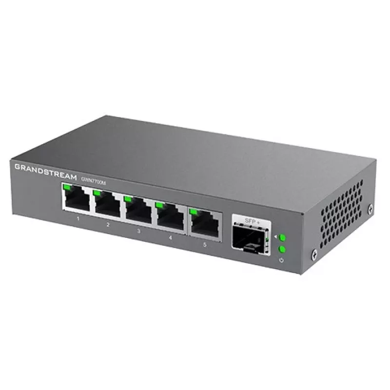 Grandstream Networks GWN7701PA valdomas Gigabit Ethernet tinklo jungiklis 8 prievadai PoE