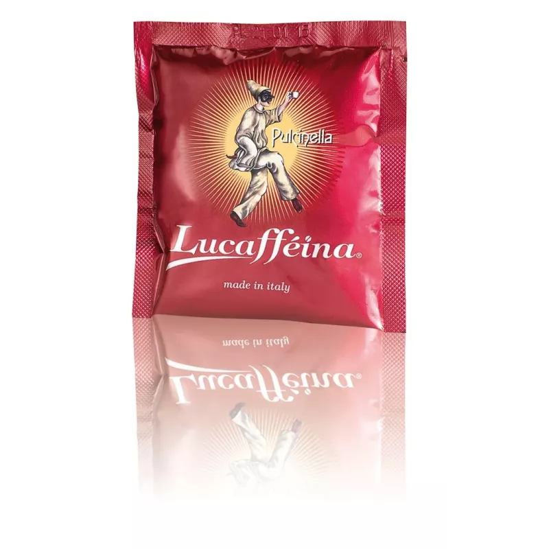 Lucaffe Pulcinella 44 mm ESE kavos kapsulės, 150 vnt.