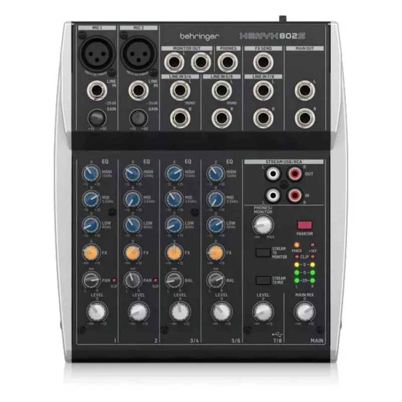 Behringer XENYX 802S – analoginis garso maišytuvas
