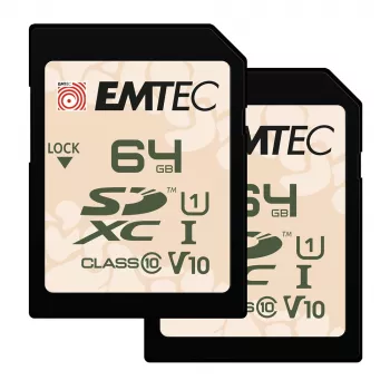 Flash atminties kortelė Emtec 64GB UHS-I U1 V10 Outdoor ECMSD64GXCU1ORP