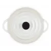 Le Creuset 71901107160100 Mini puodas, 0,25 L, Baltas