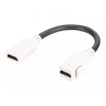 Digitus HDMI 2.0 Keystone modulis su 12 cm kabeliu (Moteris/Moteris)