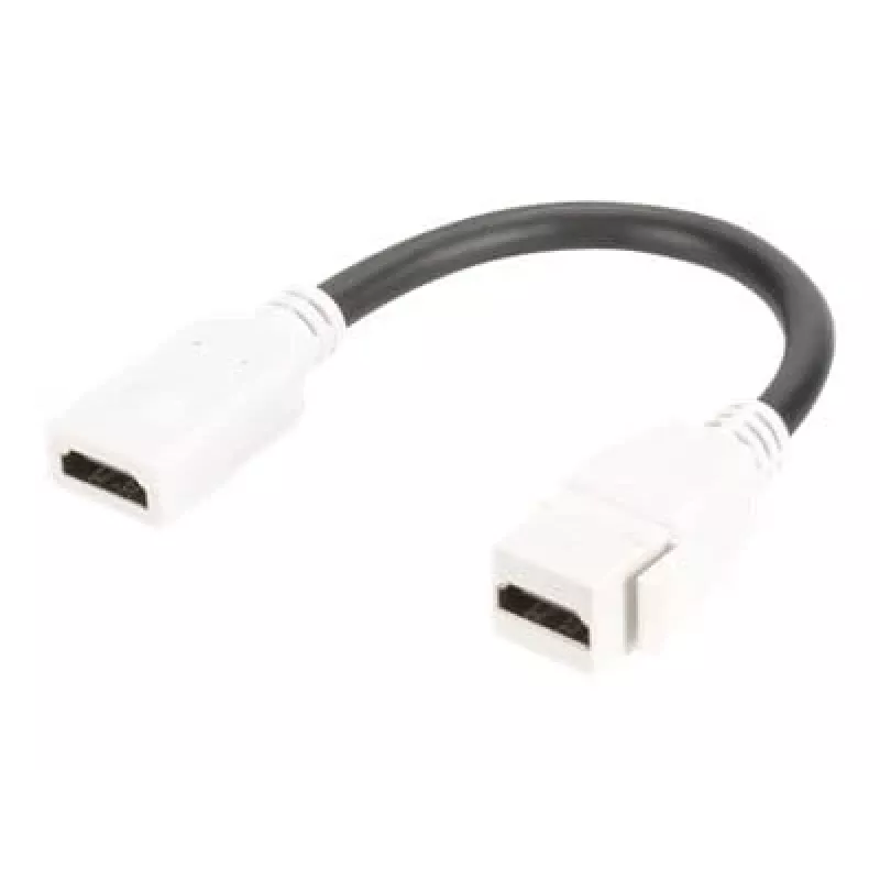 Digitus HDMI 2.0 Keystone modulis su 12 cm kabeliu (Moteris/Moteris)