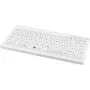Laidinė medicininė klaviatūra GETT TKG-088-GCQ-IP68-WHITE-USB 2.0, IP68 sandari konstrukcija, balta