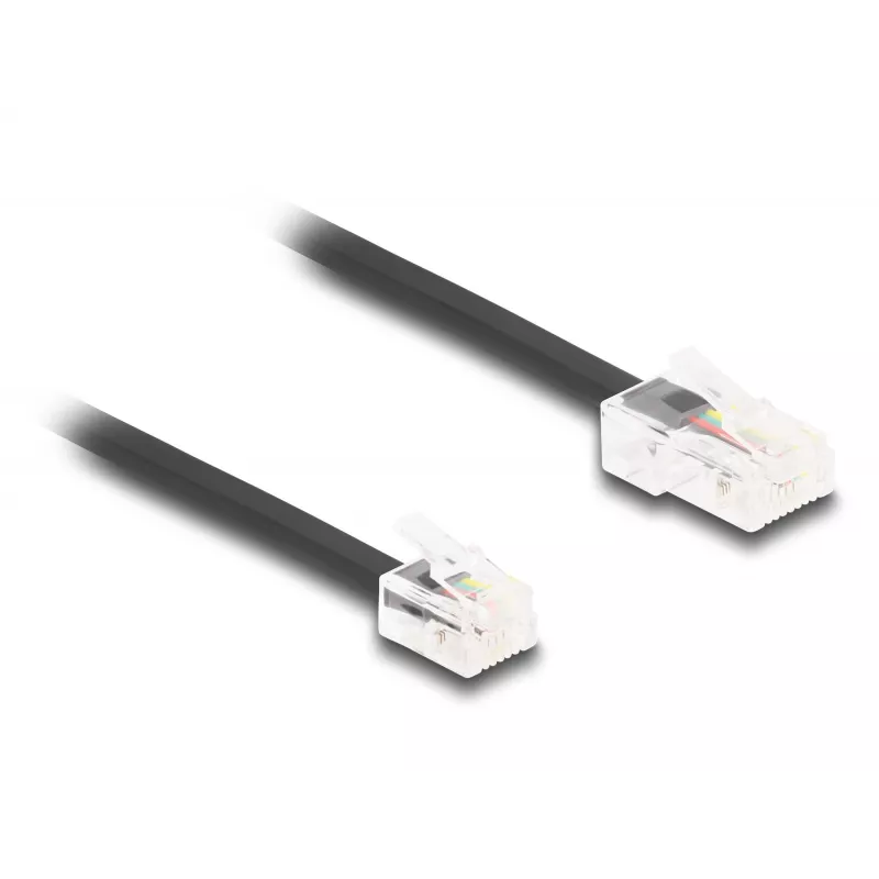 DeLOCK telefono kabelis RJ11 – RJ45 3 m juodas