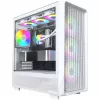 Korpusas Montech X5 Midi Tower Baltas ATX 3x140mm Ventiliatoriai