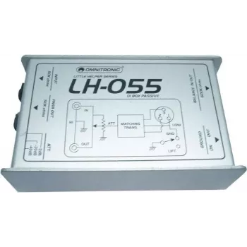 Pasyvi DI dėžutė Omnitronic LH-055 1 kanalas