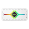 Gamemax V4.0 ARGB PWM HUB WT | Baltas | Ventiliatorių ir RGB šakotuvas