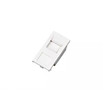 Apsauginis kištukinio lizdo dangtelis Alantec OS002 baltas 45×45 mm, 1 vnt.