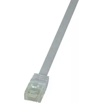 LogiLink CF2061U RJ45 tinklo laidas, jungiamasis laidas CAT 6 U/UTP 3,00 m baltas itin lankstus 1 vnt.