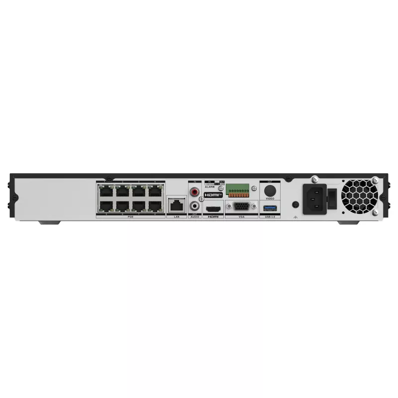 Tinklinis vaizdo registratorius Hikvision DS-7608NXI-I2/8P/VPRO 8 kanalų 4K