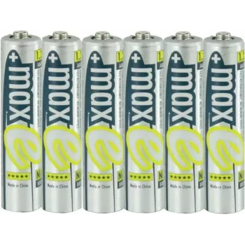 Ansmann maxE įkraunamos baterijos AAA 800 mAh (4+2 nemokamai)