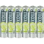 Ansmann maxE įkraunamos baterijos AAA 800 mAh (4+2 nemokamai)