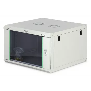 Sieninis spintos stovas DIGITUS Dynamic‑N 7U 19 colių 600x600 mm, nesurinktas, IP20, su rakinamu stiklo durimis