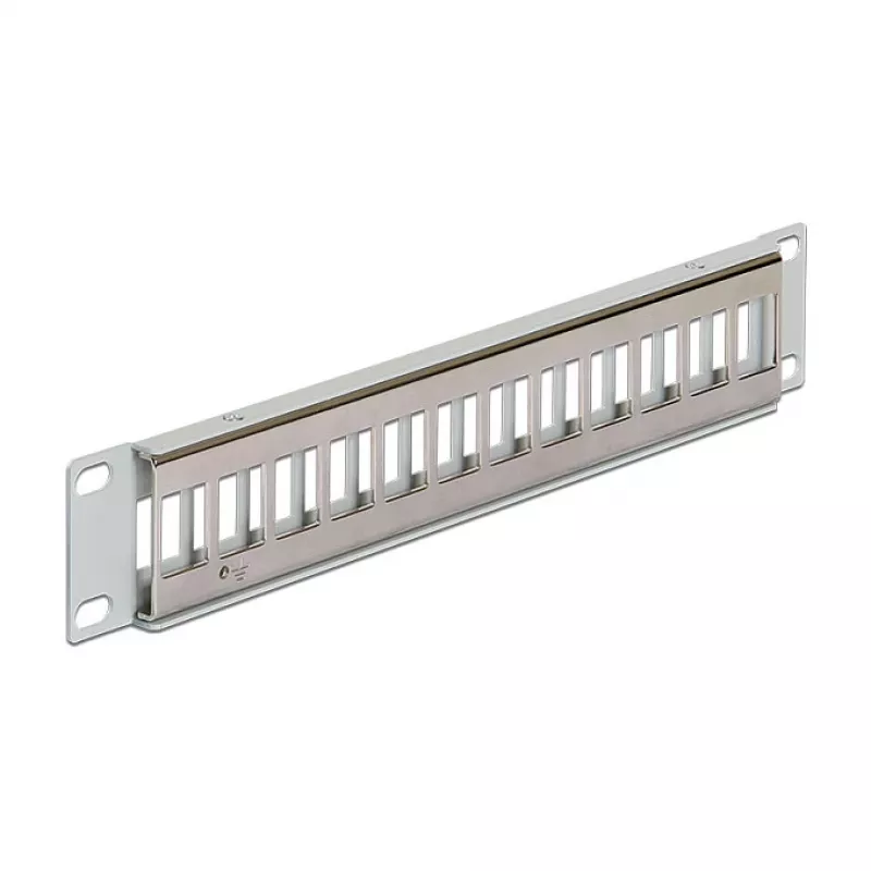 Patch Panel DeLOCK 43327 12x Keystone 1U pilkas 10 inch