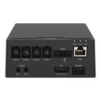 Bazinis blokas AXIS F9114-R Mk II — laidinis Ethernet, 10/100/1000 Mbps, 10–48 V, 12,7 W tip.