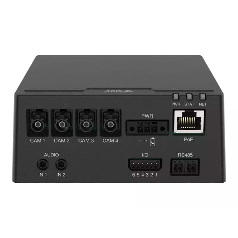 Bazinis blokas AXIS F9114-R Mk II — laidinis Ethernet, 10/100/1000 Mbps, 10–48 V, 12,7 W tip.