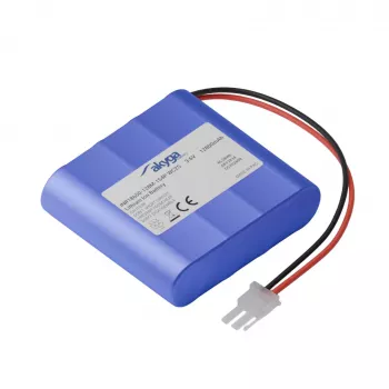 Akyga AKY2834 Li-Ion akumuliatorių paketas INR18650-128M-1S4P PCM WC2S, 3,6 V, 12800 mAh, Cvilux 2 kontaktų