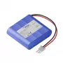 Akyga AKY2834 Li-Ion akumuliatorių paketas INR18650-128M-1S4P PCM WC2S, 3,6 V, 12800 mAh, Cvilux 2 kontaktų