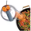 Virtuvinis smulkintuvas Kenwood FDP23.140GY MultiPro Go, kompaktiškas, pilkas