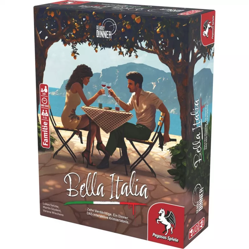 Deadly Dinner - Bella Italia, stalo žaidimas