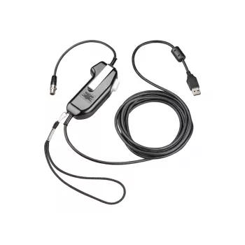HP Poly SHS 2355-11 USB-PTT Monofoninė ausinė be nuosekliojo prievado TAA