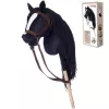 Žaislinis arkliukas ant lazdos HOPPIHORSE Hobby Horse A3 juodas