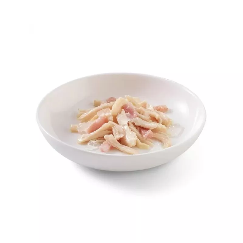 SCHESIR želėje vištiena su kumpiu – šlapias ėdalas katėms – 50 g