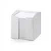 Durable TREND Square White bloknotų dėklas 105x100x100 mm