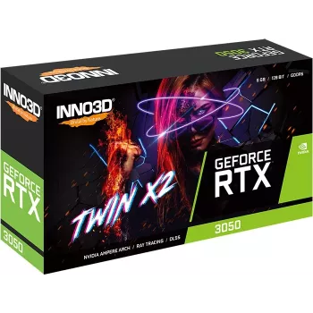 Vaizdo plokštė Inno3D GeForce RTX 3050 6 GB GDDR6