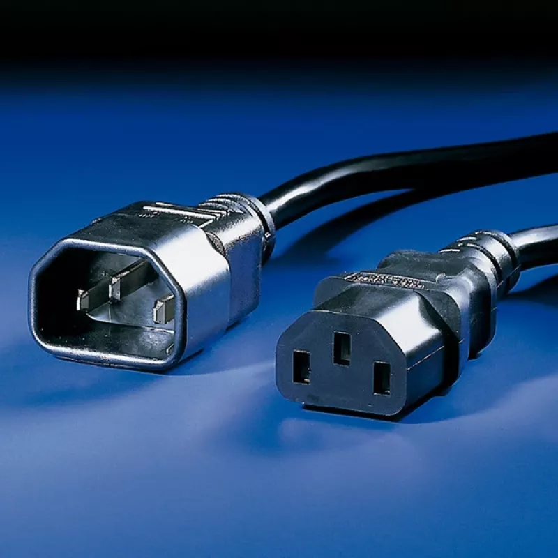 ROLINE Apparate-Connection Cable, juodas 1,8 m (19.08.1515)