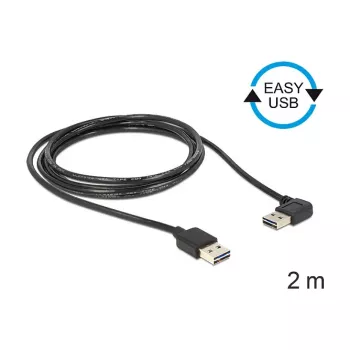 USB laidas DeLOCK 85557 USB 2.0 2 m juodas