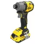 Stanley SFMCF830D2K-QW smūginis suktuvas be šepetėlių, 2×2,0 Ah, 3200 aps./min., juoda/geltona