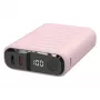 Nešiojama baterija RealPower PB-10000C PD+ 10000 mAh rožinė